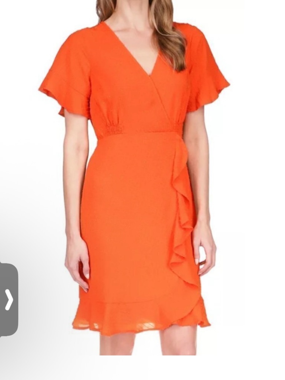 NWT! Michael Kors Ruffle Dress - runs small fits like a medium